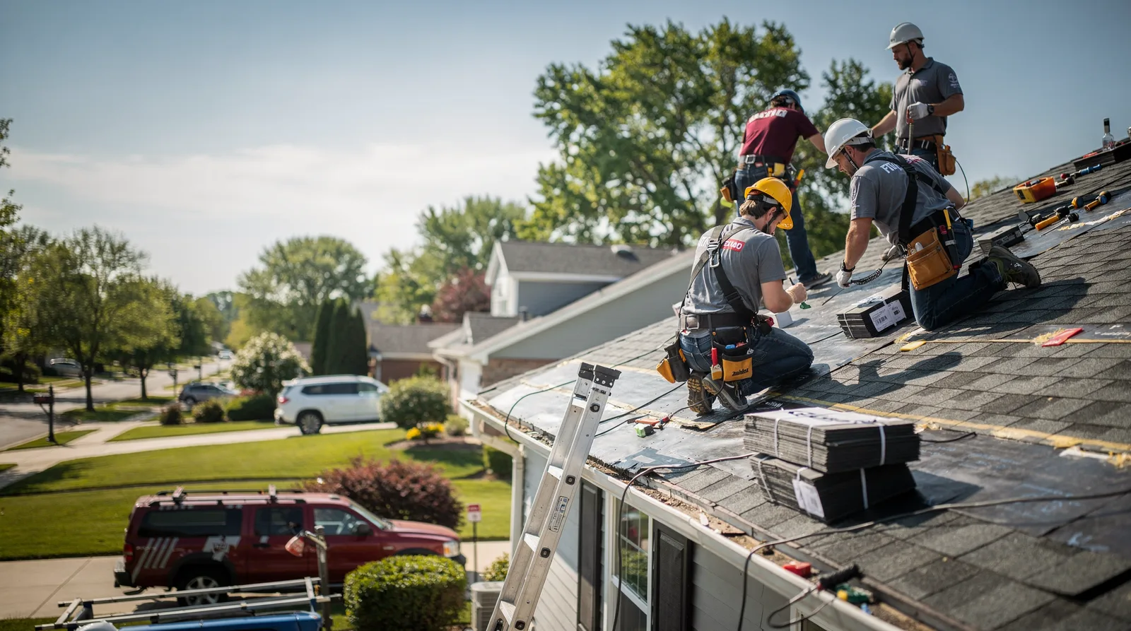 Roof Repair in Stoughton, WI around you